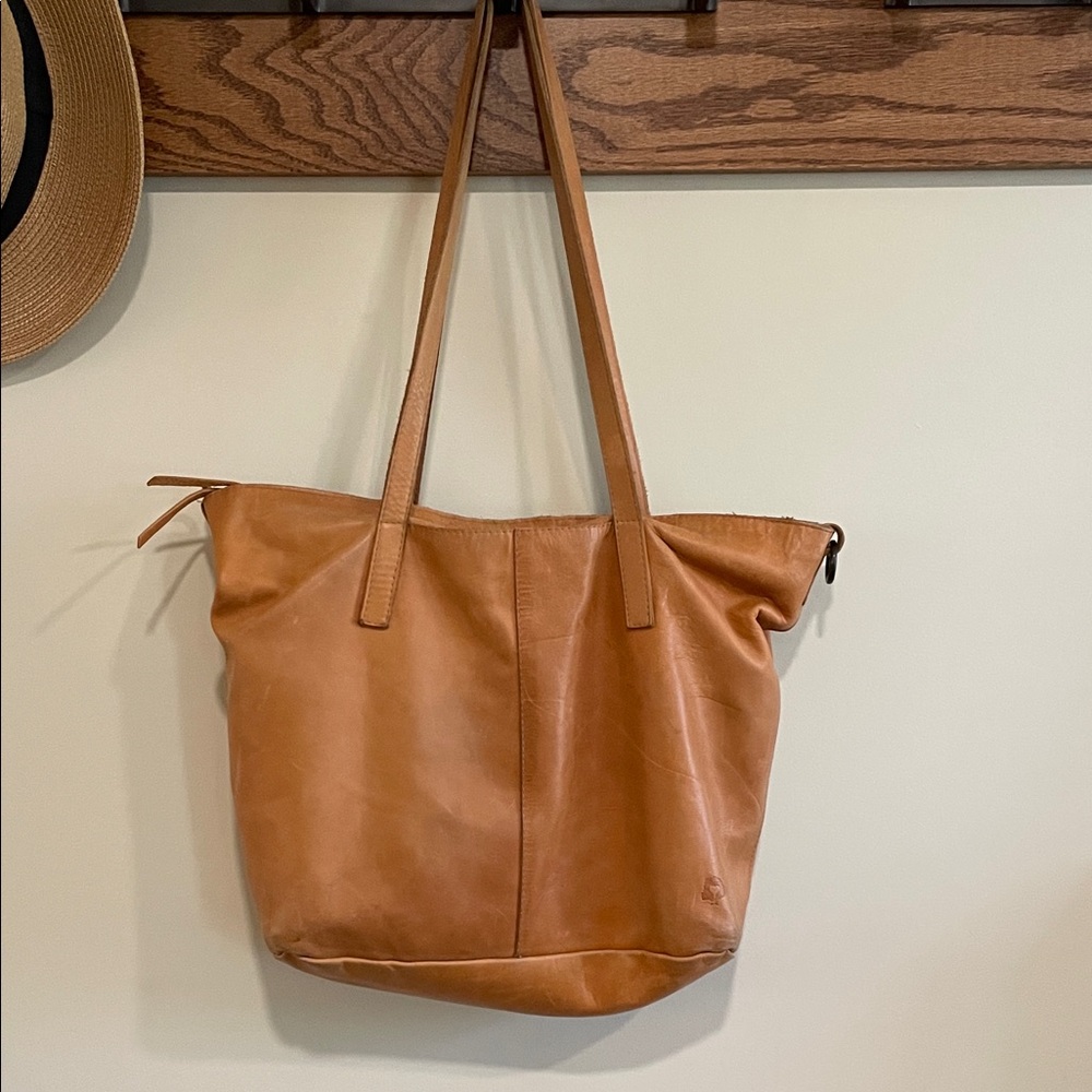 ABLE Leather Tote Bag